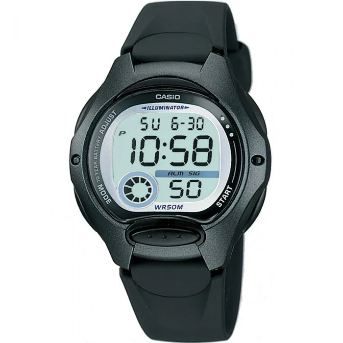 Mens Occasional Style Smart Watches-Casio LW200-1B Youth Digital Watch