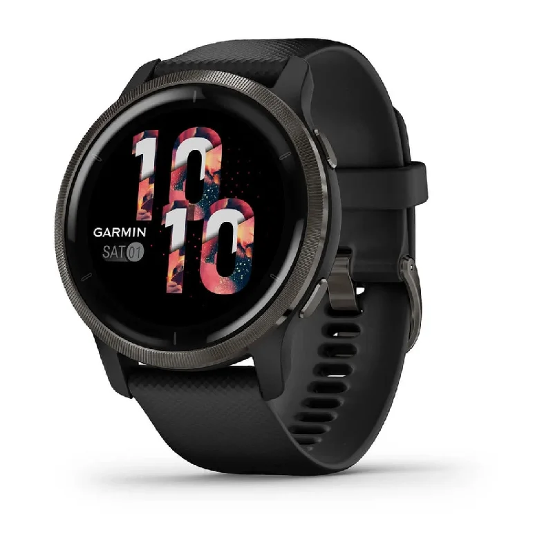 Women's Mechanical Watch Formal Event Edition-Orologio Garmin Venu 2 Slate Black 010-02430-11