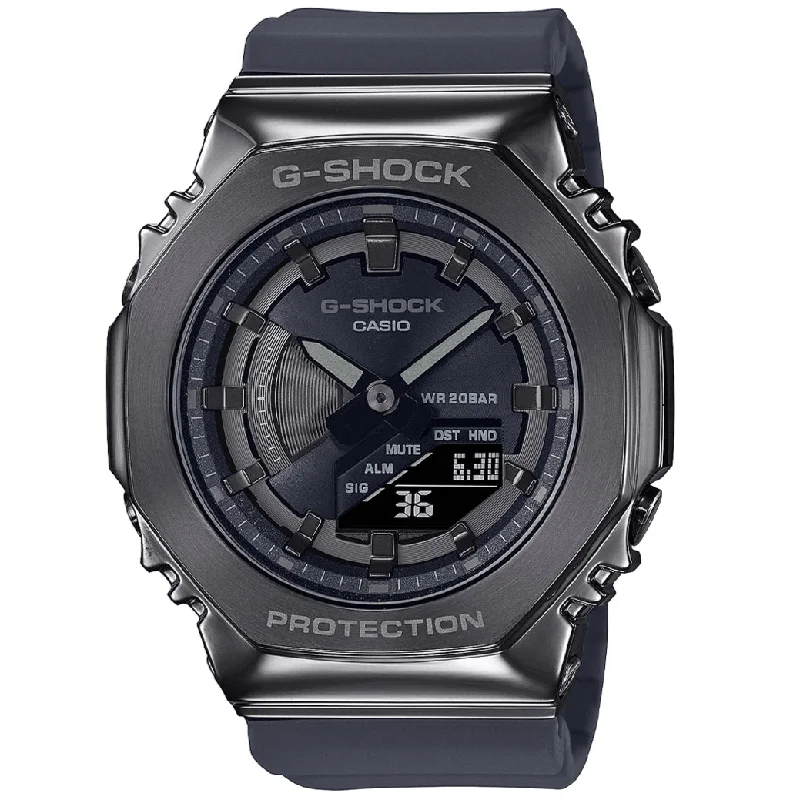 Unisex Smart Watches Online-Casio G-Shock Men's Grey Watch GM-S2100B-8AER