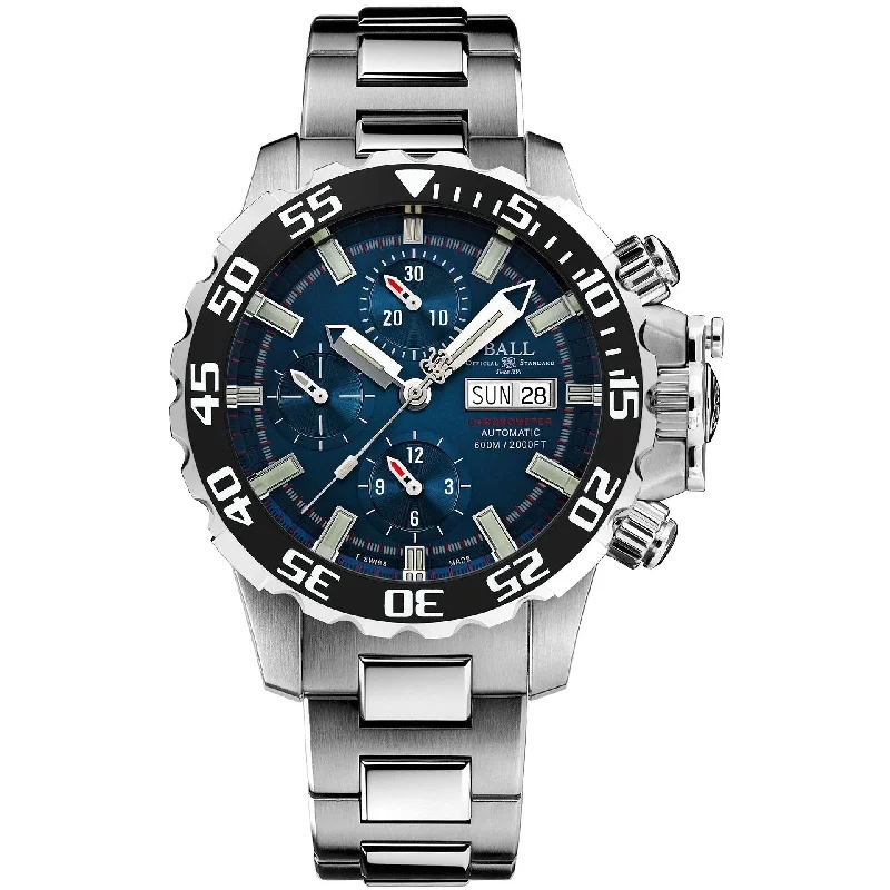 Men's Swiss Night Out Edition-Ball Engineer Hydrocarbon NEDU Men's Blue Watch DC3226A-S6C-BE