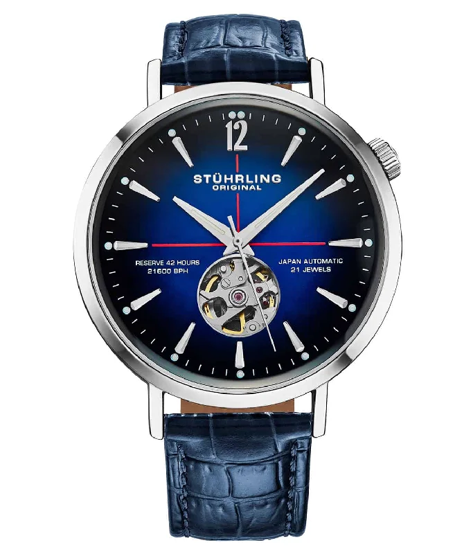 Blue Dial/Silver Case/Blue Strap
