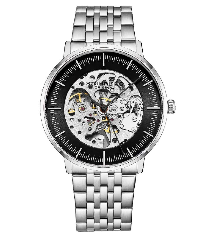 Black Dial/Silver Case/Silver Bracelet