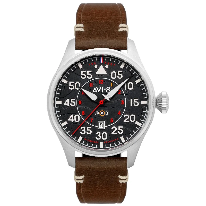 Men's Field Watches Reviews-AVI-8 Hawker Hurricane Clowes Automatic Watch AV-4097-01 Men's Field Watches Reviews-AVI-8 Hawker Hurricane Clowes Automatic Watch AV-4097-01