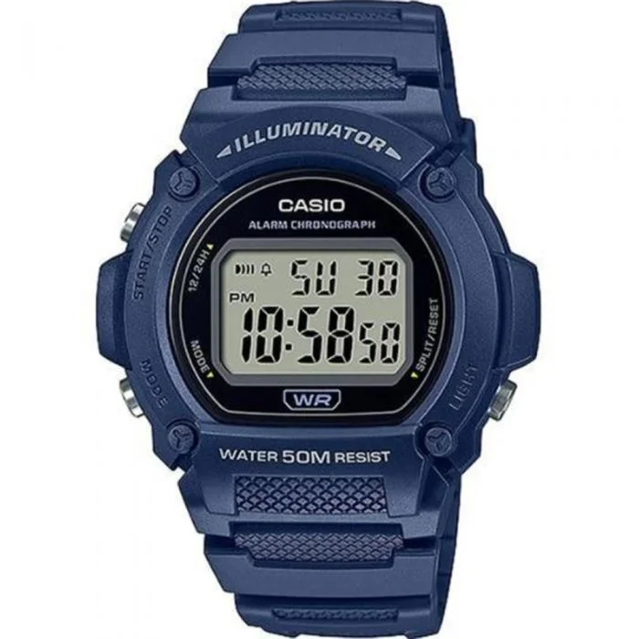 Mens Personalized Style Smart Watches-Casio W219H-2 Digital Watch