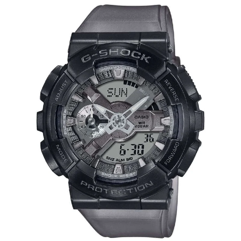 Unisex Limited Edition Design Watches-Casio G-Shock Mystic Fog Series Men's Black Watch GM-110MF-1AER Unisex Limited Edition Design Watches-Casio G-Shock Mystic Fog Series Men's Black Watch GM-110MF-1AER