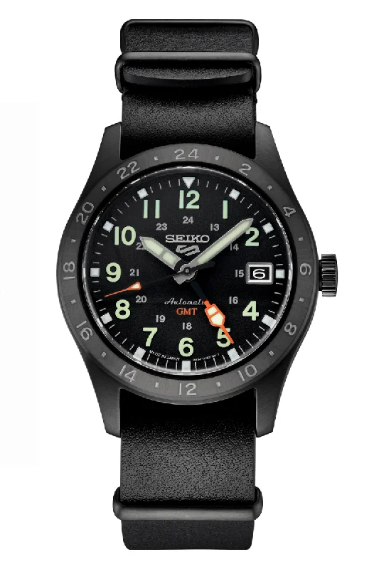 Men's Special Edition Dress Watches-Seiko 5 Sport SKX Field GMT SSK025