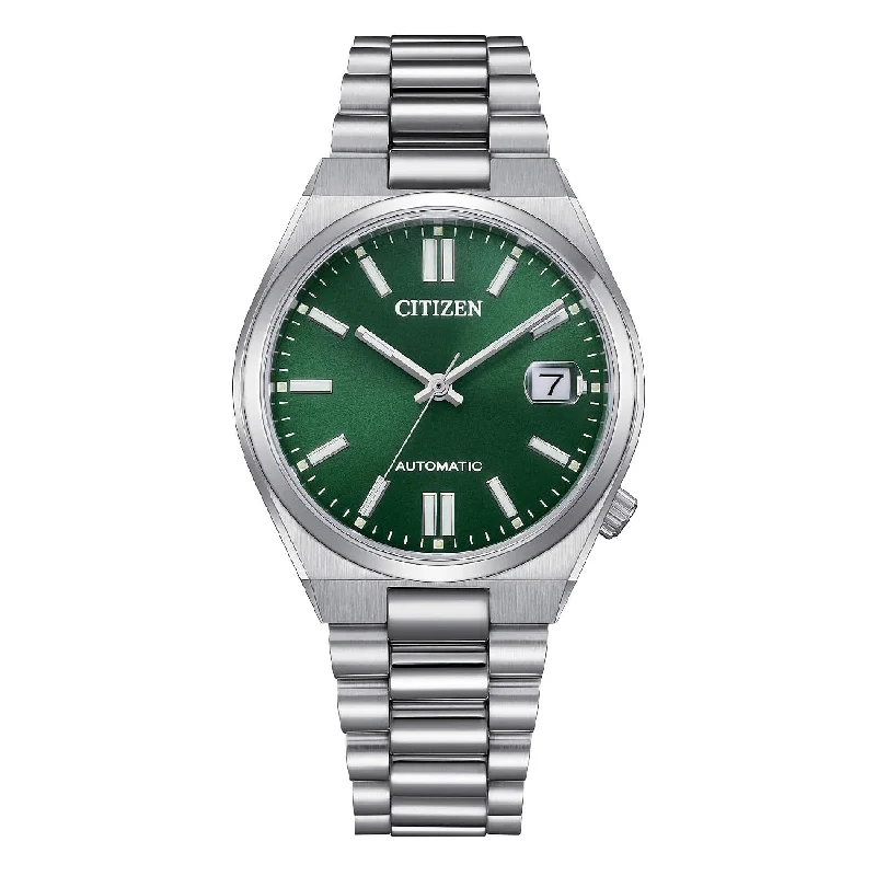 Women's Mechanical Watch Store-Orologio Citizen Tsuyosa automatico verde NJ0200-50X