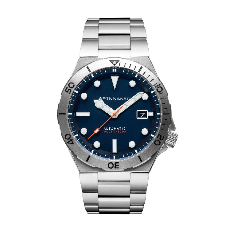 Men's Dive Watches with Elegant Design -Spinnaker Men's Blue Boettger Watch SP-5083-22