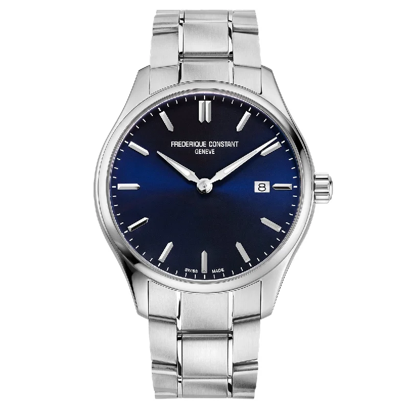Men's Classic Design Men's Watches-Frederique Constant Men's Classic Blue Watch FC-220NS5B6B Men's Classic Design Men's Watches-Frederique Constant Men's Classic Blue Watch FC-220NS5B6B
