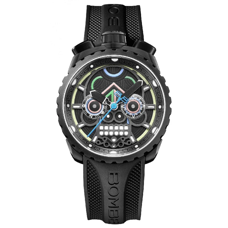 Men's Swiss Romantic Dinner Edition-Bomberg Men's Chronograph Watch BOLT-68 Maya Special Edition BS45CHPBA.MAYA-2.3 Men's Swiss Romantic Dinner Edition-Bomberg Men's Chronograph Watch BOLT-68 Maya Special Edition BS45CHPBA.MAYA-2.3