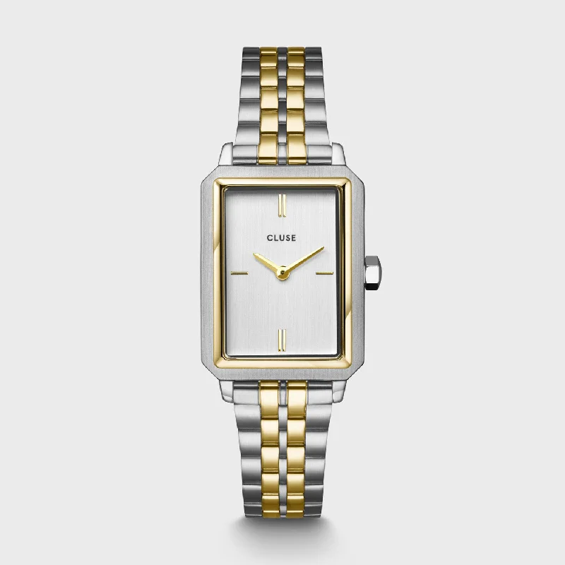 Women's Mechanical Watch Oval Case Edition-Fluette Watch Steel, Two-Tone