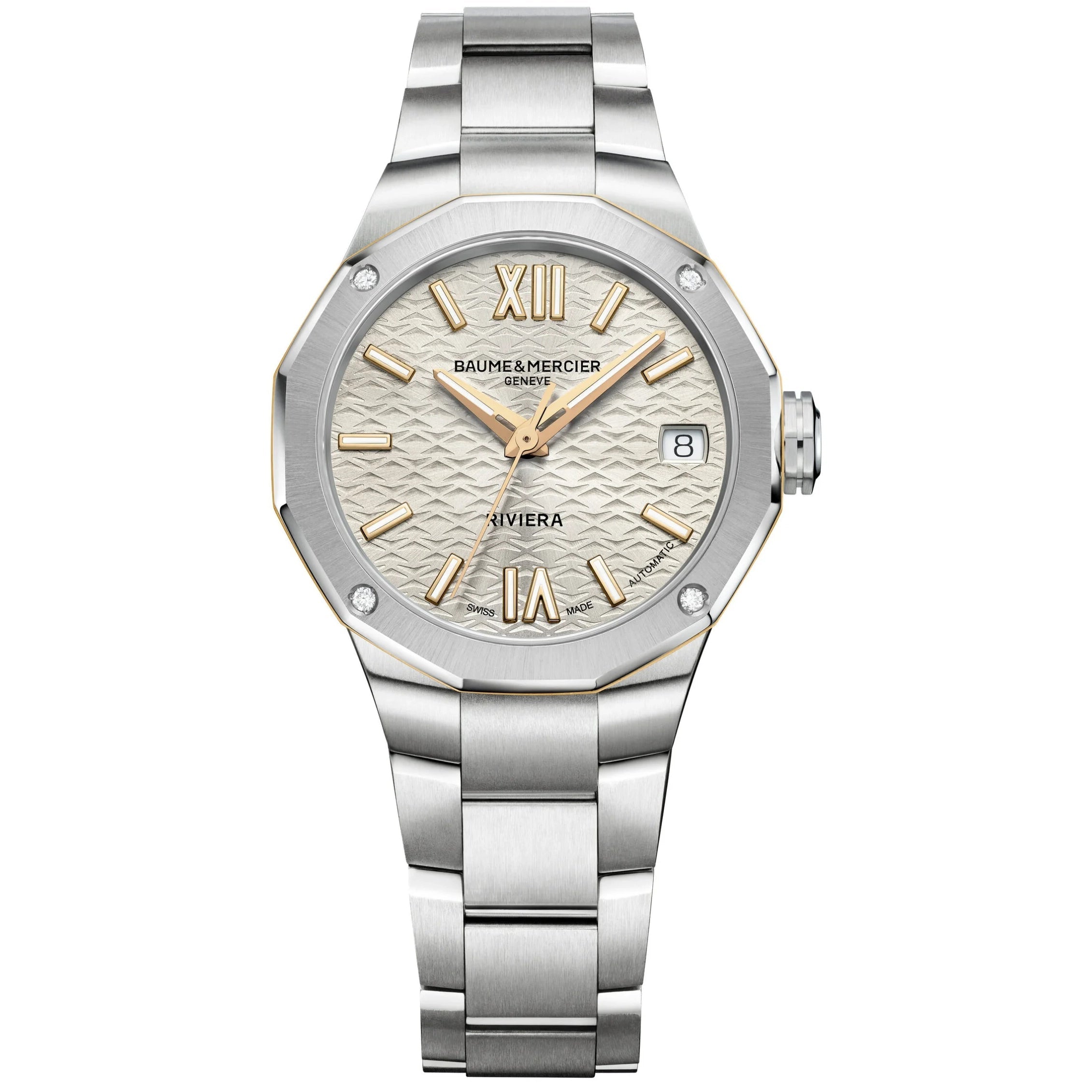 Men's Swiss High-End Edition-Baume & Mercier Riviera Automatic Ladies Silver Watch 10730 Men's Swiss High-End Edition-Baume & Mercier Riviera Automatic Ladies Silver Watch 10730
