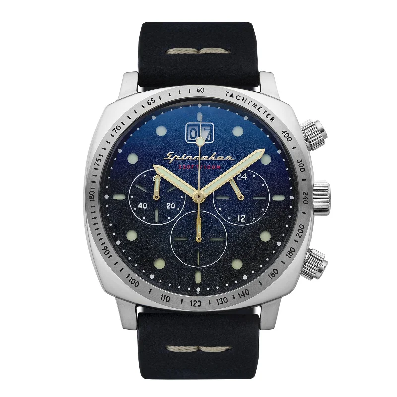 Men's Casual Wear Style Dress Watches-Spinnaker Men's Blue Hull Watch SP-5068-03