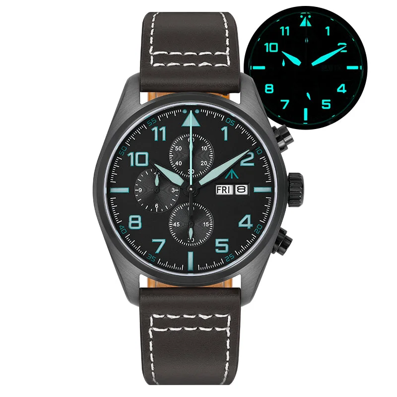 Black dial - PVD black case