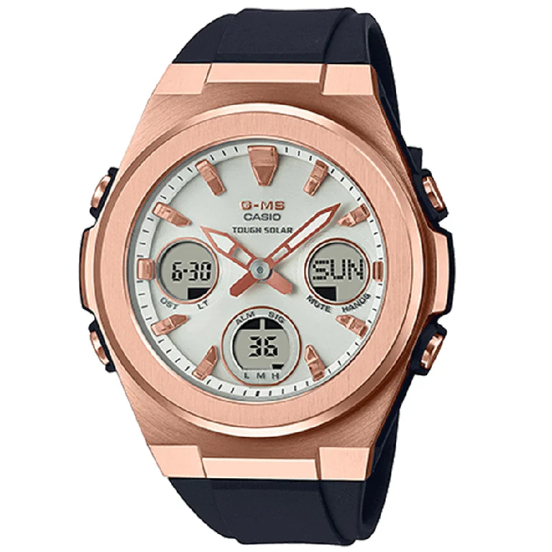 Unisex Tactical Watches-Casio Baby-G Rose Gold Watch MSG-S600G-1AER