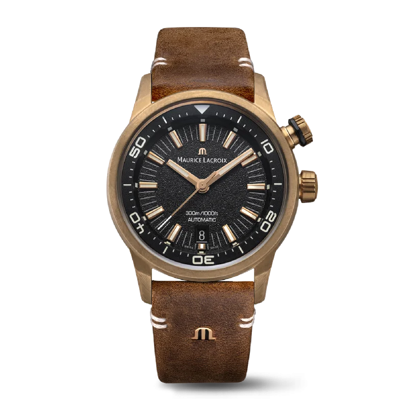 Men's Swiss Made Edition-Maurice Lacroix  Pontos S Diver Men's Bronze Special Edition Watch PT6248-BRZ01-330-3