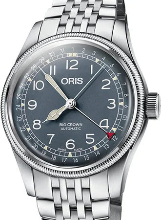 Men's Mechanical Watch Comparison-Big Crown Pointer Date Blue - Bracelet Ref. 01 754 7741 4065-07 8 20 22 Men's Mechanical Watch Comparison-Big Crown Pointer Date Blue - Bracelet Ref. 01 754 7741 4065-07 8 20 22