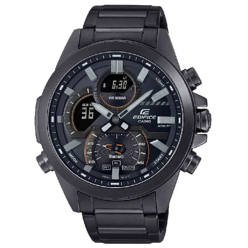 Unisex Designer Design Watches-Casio Edifice Bluetooth Chrono Men's Black Watch ECB-30DC-1AEF Unisex Designer Design Watches-Casio Edifice Bluetooth Chrono Men's Black Watch ECB-30DC-1AEF