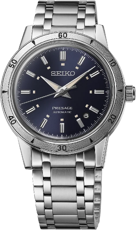 Men's Seiko Cushion Case Style Watches-SRPL07