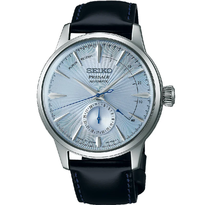 Men's European Made Design Digital Watches-Seiko Presage SSA343J Cocktail Time 'Skydiving'