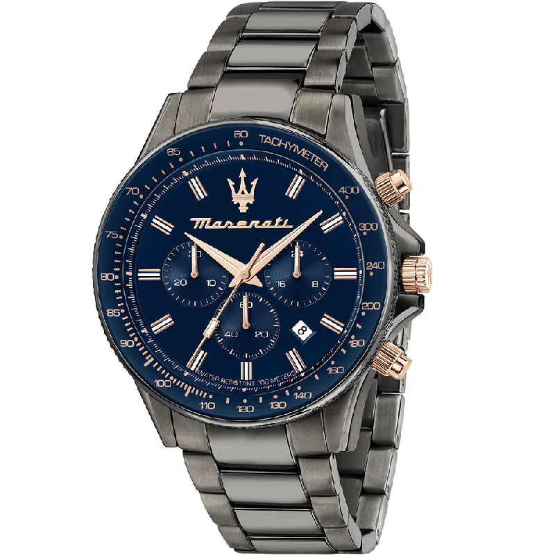 Men's Seasonal Design Sports Watches-Maserati R8873640001 Sfida Chronograph