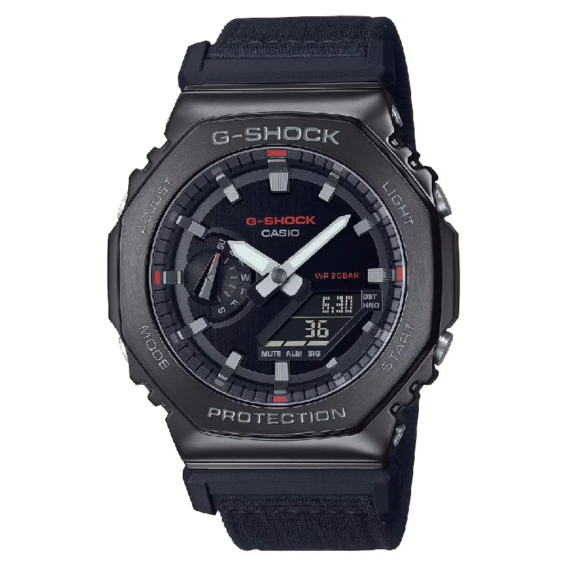 Men's Autumn Style Men's Sports Watches-Orologio G-Shock GM-2100CB-1AER cinturino tessuto nero Men's Autumn Style Men's Sports Watches-Orologio G-Shock GM-2100CB-1AER cinturino tessuto nero