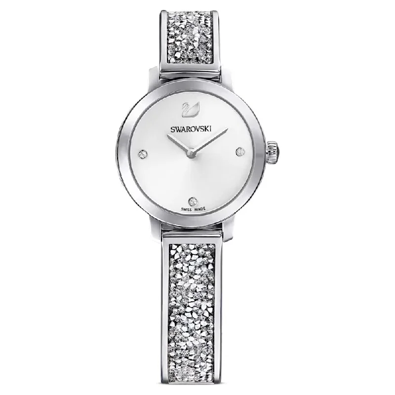 Men's Swiss Limited Edition-Swarovski Watch Cosmic Rock Silver 5376080