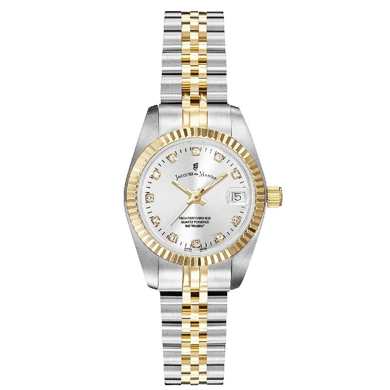 Men's Holiday Season Dress Watches-Jacques Du Manoir NRO.08 Ladies Inspiration Two-Tone Watch