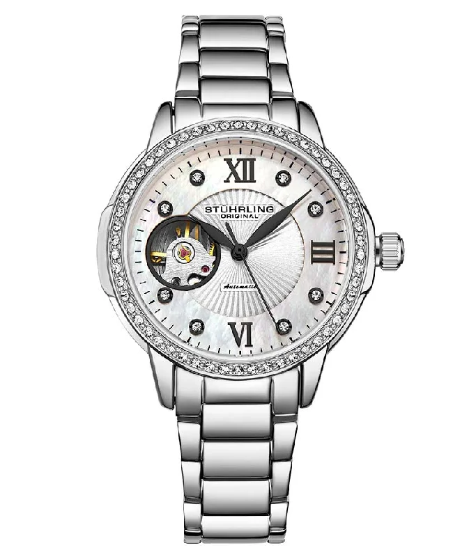 Men's Automatic Heritage Watches-Perle 3951 Automatic 36mm Skeleton
