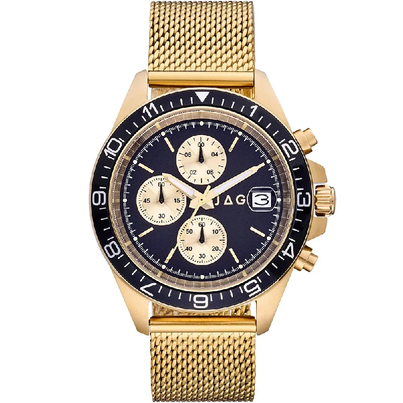 Men's Limited Edition Design Digital Watches-Jag J2840A Curl Curl Chronograph