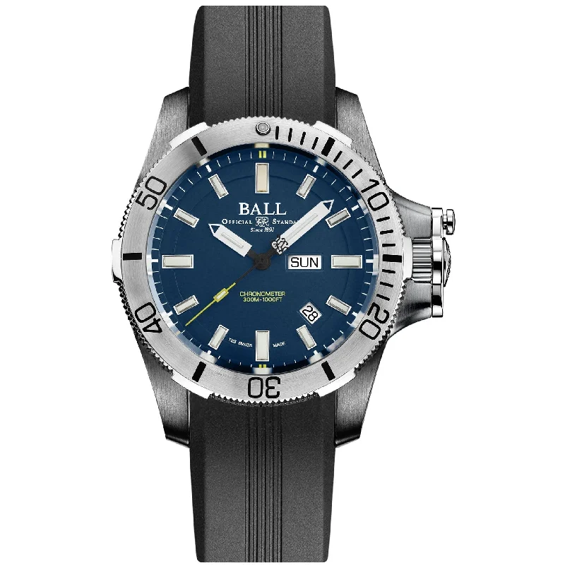Men's Swiss Gift Edition-Ball Engineer Hydrocarbon Submarine Warfare Men's Blue Watch DM2276A-P2CJ-BE
