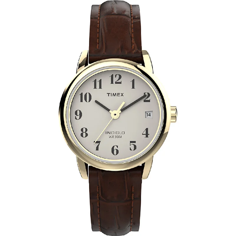 Men's Classic Watch Swiss Made Edition-Timex Easy Reader Classic Ladies Natural Watch T20071