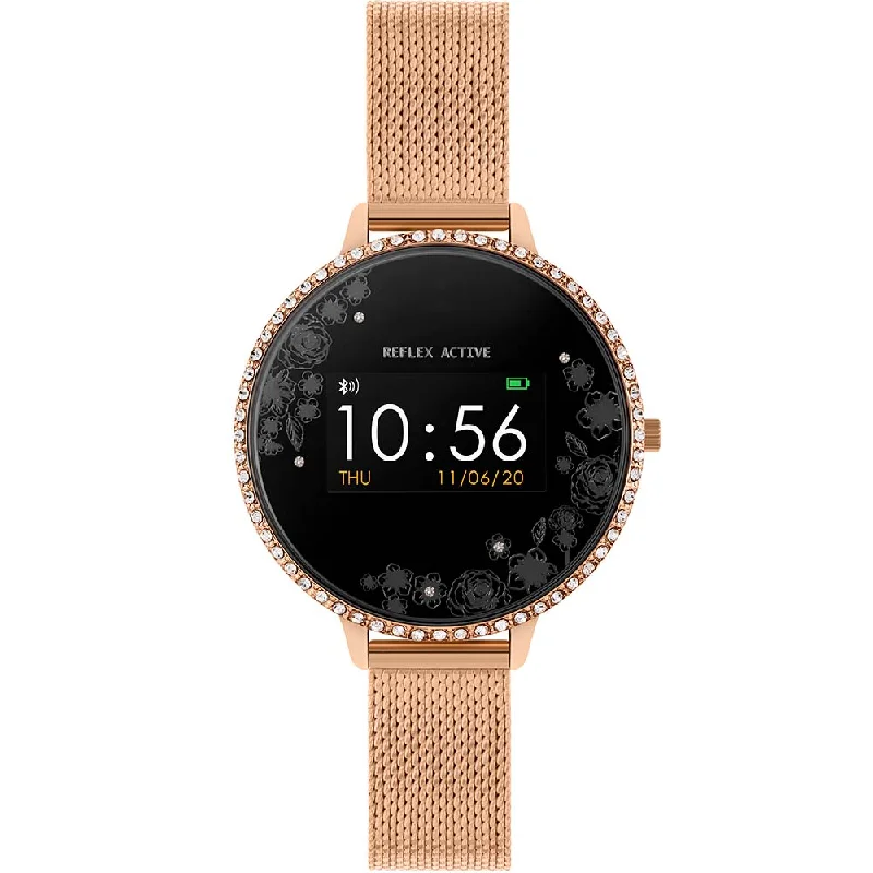 Mens Digital Style Smart Watches-Reflex Active RA03-4042 Series 3 Smartwatch