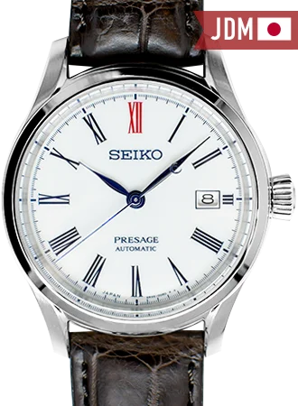 Men's Vintage Style Dress Watches-Presage Arita Porcelain Dial Ref. SARX061