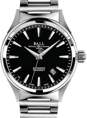 Men's Personalized Style Dress Watches-Fireman Victory Black Ref. NM2098C-S3J-BK