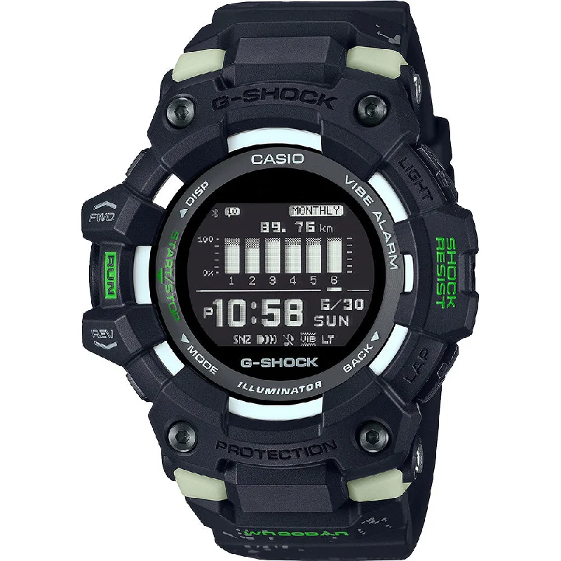 Men's Dive Watches with Titanium Alloy Case -G-Shock GBD100LM-1 Midnight City Run Digital Watch Men's Dive Watches with Titanium Alloy Case -G-Shock GBD100LM-1 Midnight City Run Digital Watch