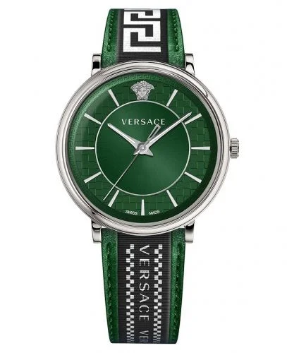 Men's Swiss Birthday Edition-Versace Men's Watch V-Circle Dark Green VE5A01221