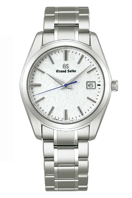 Men's Luxury Dress Watches-Grand Seiko Heritage 9F Quartz "Snowflake" SBGX355