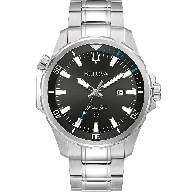 Men's Special Edition Design Sports Watches-Bulova Marine Star 96B382