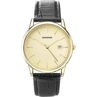 Men's Automatic Wind Style Dress Watches-Sekonda 3697 Men's Black Watch