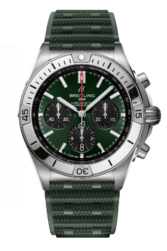 Men's Everyday Wear Style Dress Watches-Breitling Chronomat B01 42 AB0134101L2S1