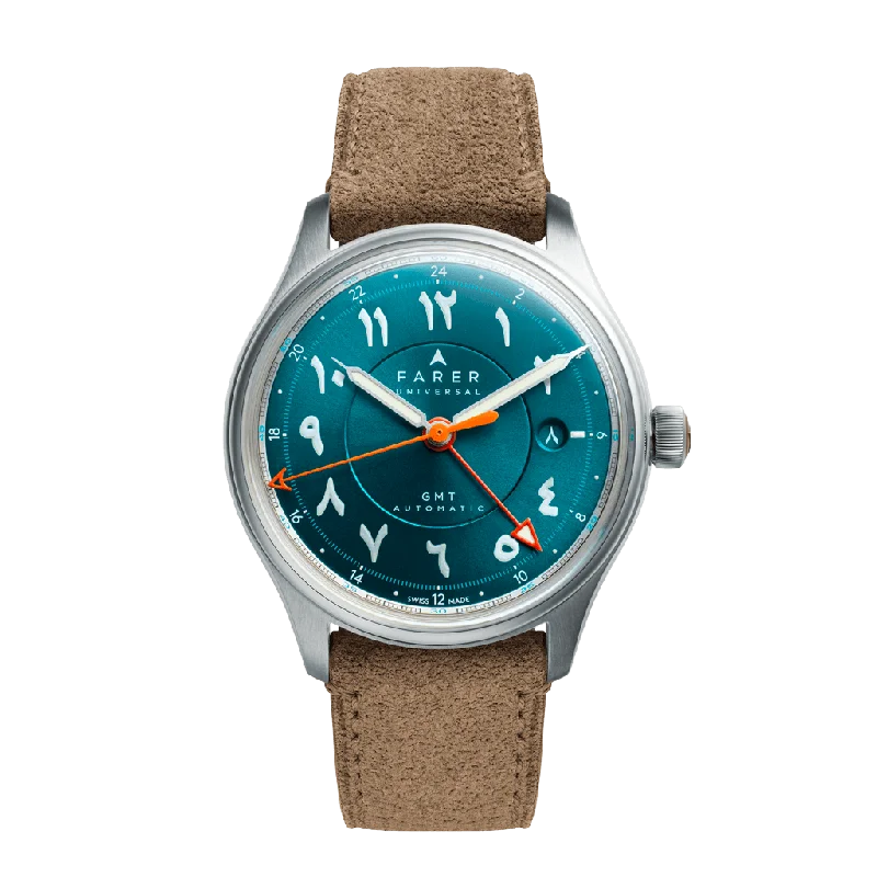 Men's GMT Watches with 24-Hour Format -​Lander IV <br> Eastern Arabic Final Edition