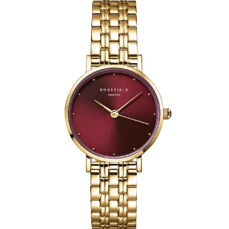 Women's Handmade Style Dress Watches-Rosefield The Small Edit SEGSG-SE01