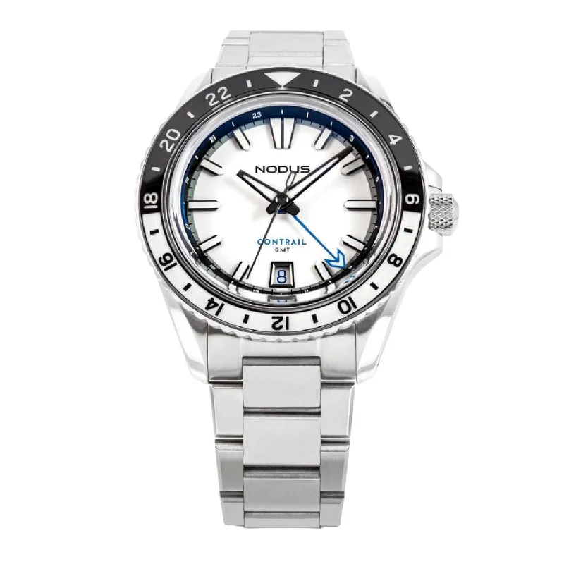 Men's Mechanical Watch Japanese Made Edition-NODUS Contrail Automatic GMT Watch - Polaris Men's Mechanical Watch Japanese Made Edition-NODUS Contrail Automatic GMT Watch - Polaris