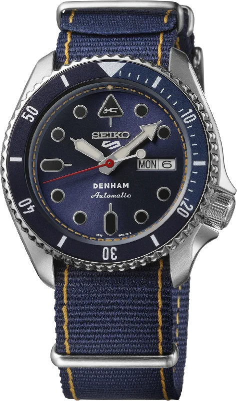 Men's Seiko Engraved Watches-SBSA281