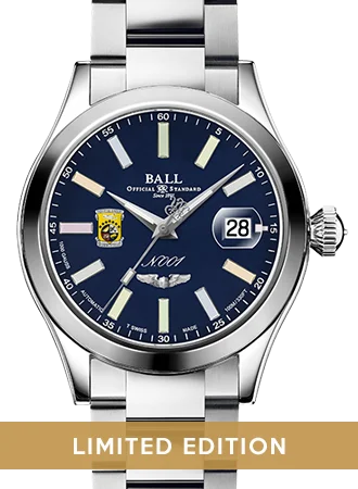 Men's Field Watches Warranty-Engineer Master II Doolittle Raiders 40mm Blue - Ltd 999pcs Ref. NM3000C-S1-BER