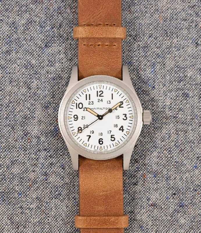Men's Bluetooth Connectivity Digital Watches-Khaki Field Mechanical