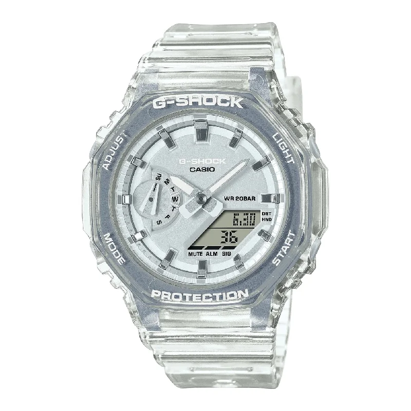Women's Party Wear Design Mechanical Watches-Orologio G-Shock piccolo da donna GMA-S2100SK-7AER skeleton Women's Party Wear Design Mechanical Watches-Orologio G-Shock piccolo da donna GMA-S2100SK-7AER skeleton