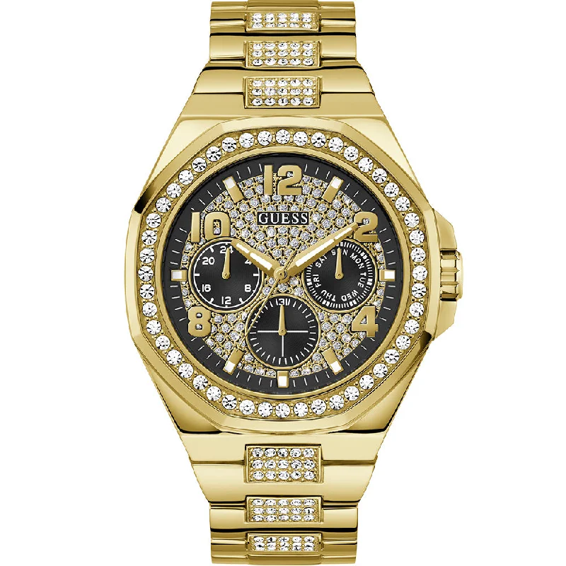 Men's French Made Design Digital Watches-Guess Empire GW0785G2 Multi-Function