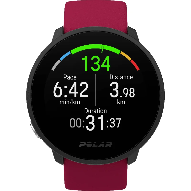 Unisex Tonneau Case Style Watches-Polar Unite Fitness Tracker Red S-L Smartwatch 900100641 Unisex Tonneau Case Style Watches-Polar Unite Fitness Tracker Red S-L Smartwatch 900100641